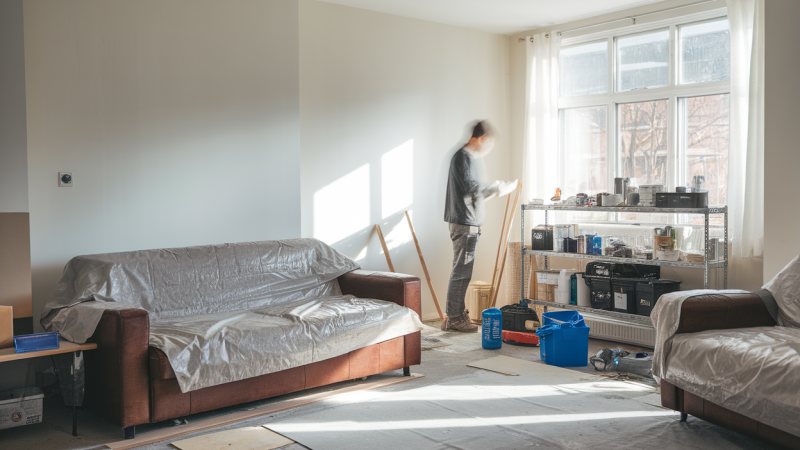 Comment préparer sa maison avant de commencer des travaux de rénovation ?